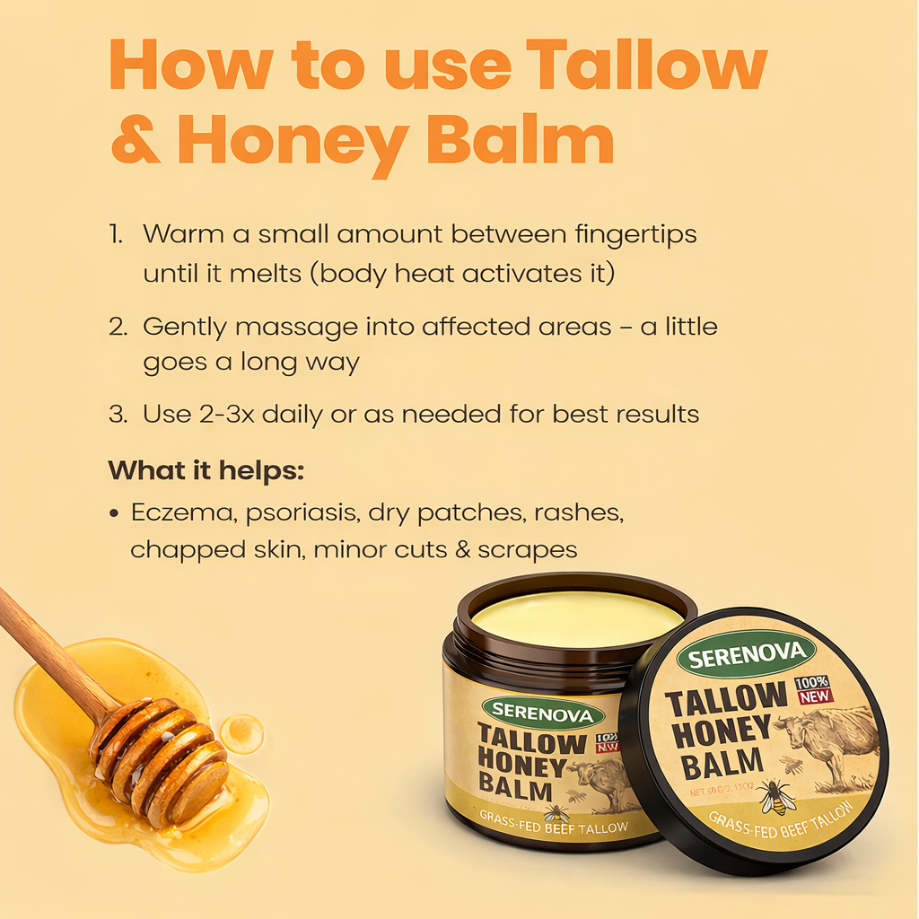 Tallow & Honey Balm